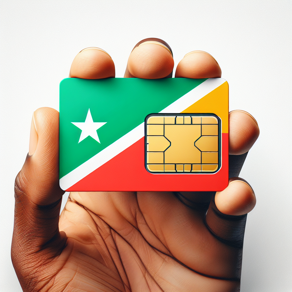 Create an image of an esim card for the Ivory Coast, using the country's flag as the base design. The card should be free of any text, showcasing only the vivid colors of the national flag. It should look neat, professional, and fitting for an electronic SIM card.